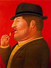 Hombre fumando